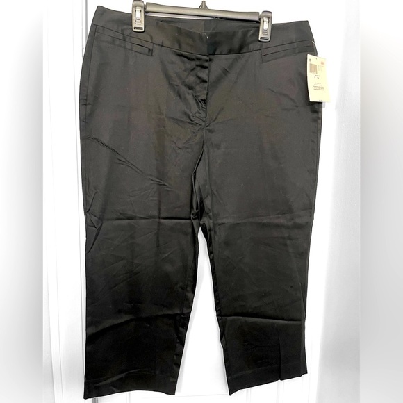 Jaclyn Smith• NWT Formal Dress Pants Jet Black, Size 16 - Picture 1 of 8